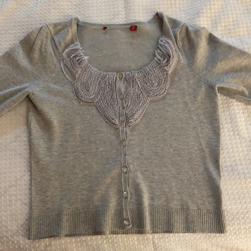 Gray Cardigan - Picture 4 of 5